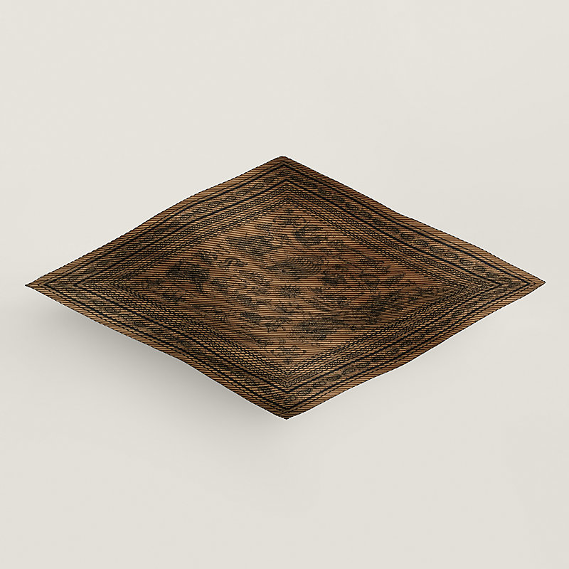 Tatouages Marins Bandana pleated shawl 140 | Hermès USA